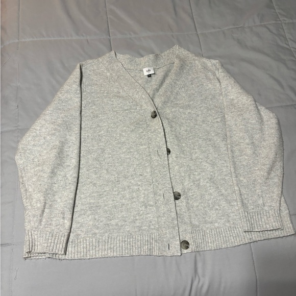 CAbi Heather Gray Women's Cardigan - Picture 1 of 4